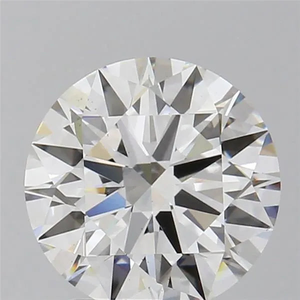 2.04ct Round Lab Grown Diamond (Colour G, Clarity VS2, Cut ID, IGI Certified)