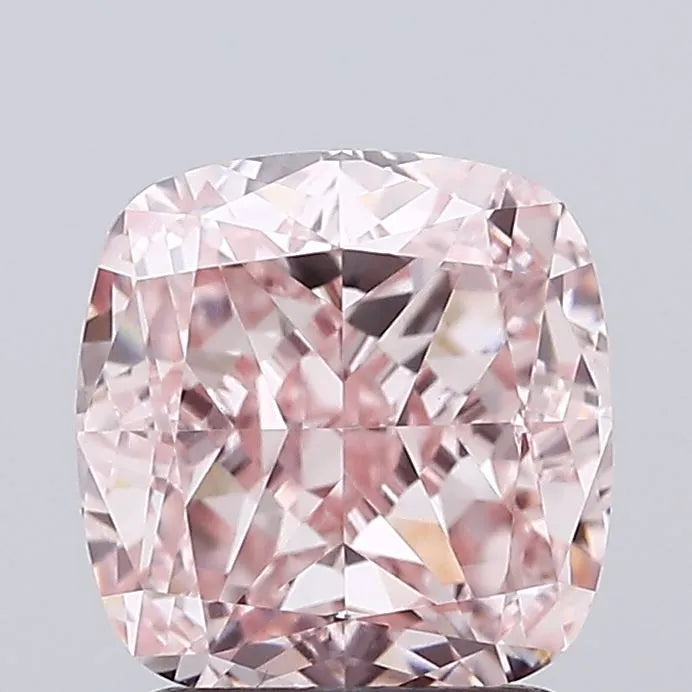 2.05ct Cushion modified Lab Grown Diamond (Colour Fancy Intense Pink, Clarity VVS2, IGI Certified)