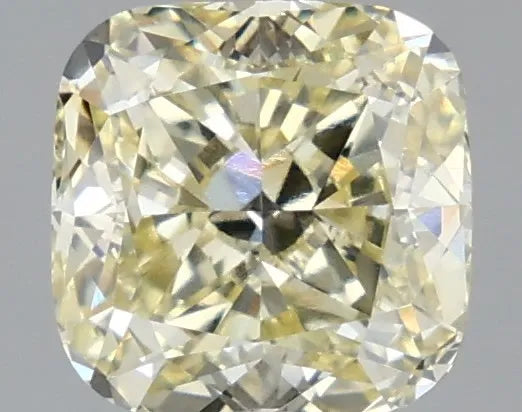 2.05ct Cushion modified Lab Grown Diamond (Colour Fancy Light Yellow, Clarity VVS2, IGI Certified)