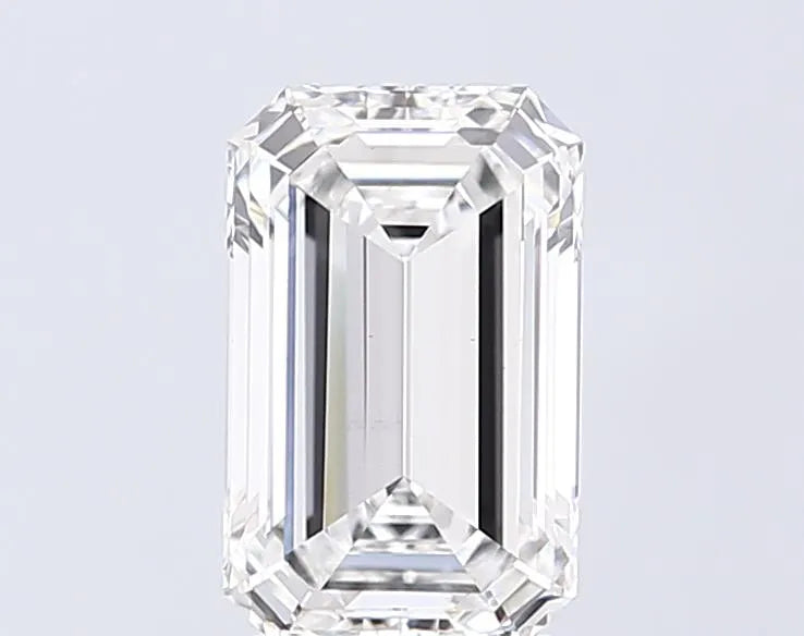2.05ct Emerald Lab Grown Diamond (Colour E, Clarity VVS2, IGI Certified)