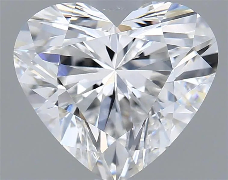 2.05ct Heart Lab Grown Diamond (Colour E, Clarity VVS1, IGI Certified)