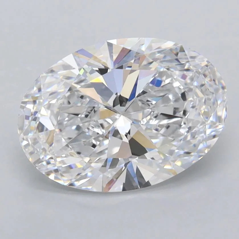 2.05ct Oval Lab Grown Diamond (Colour D, Clarity FL, IGI Certified)