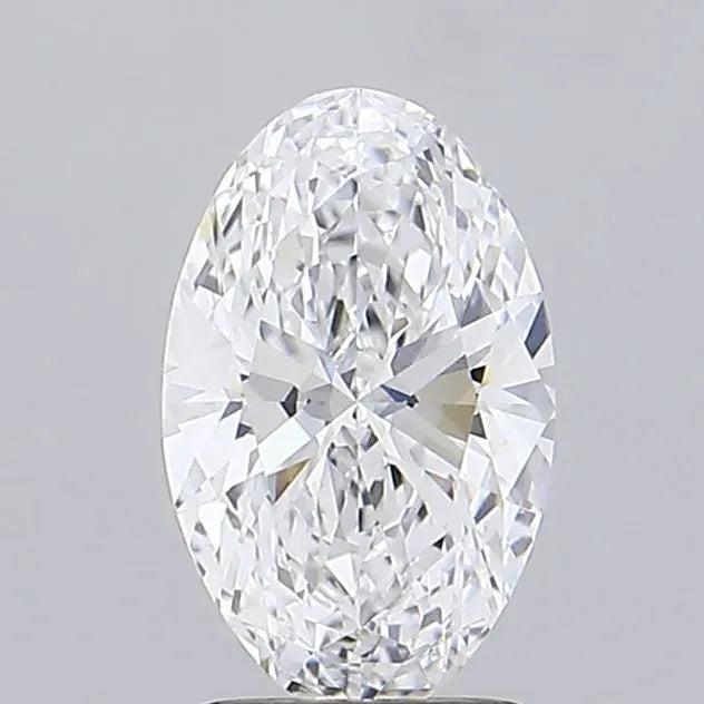 2.05ct Oval Lab Grown Diamond (Colour D, Clarity VVS1, IGI Certified)