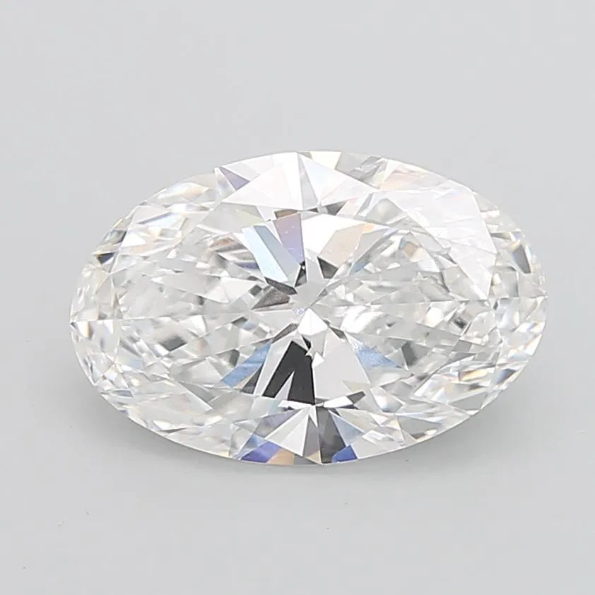 2.05ct Oval Lab Grown Diamond (Colour E, Clarity VS1, IGI Certified)
