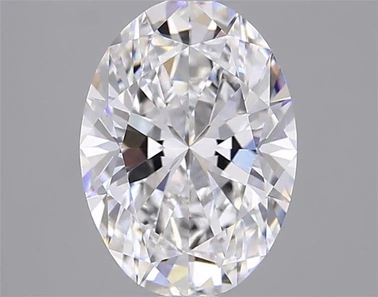 2.05ct Oval Lab Grown Diamond (Colour E, Clarity VVS2, IGI Certified)