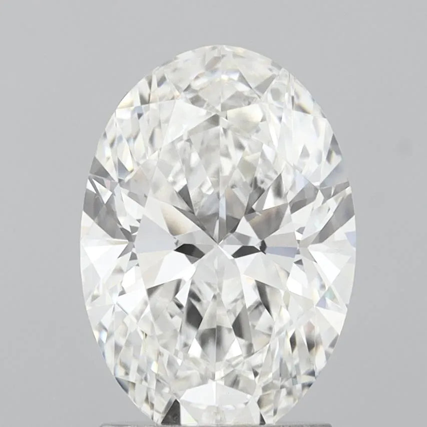 2.05ct Oval Lab Grown Diamond (Colour F, Clarity VS1, IGI Certified)