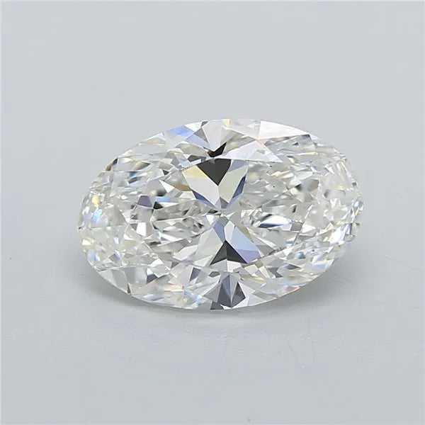 2.05ct Oval Lab Grown Diamond (Colour F, Clarity VVS2, IGI Certified)