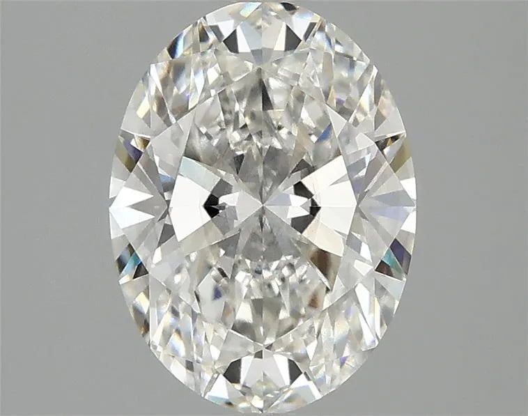 2.05ct Oval Lab Grown Diamond (Colour G, Clarity SI1, IGI Certified)