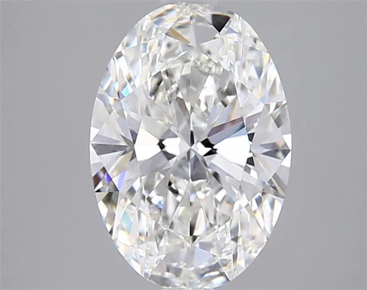 2.05ct Oval Lab Grown Diamond (Colour G, Clarity VVS2, IGI Certified)