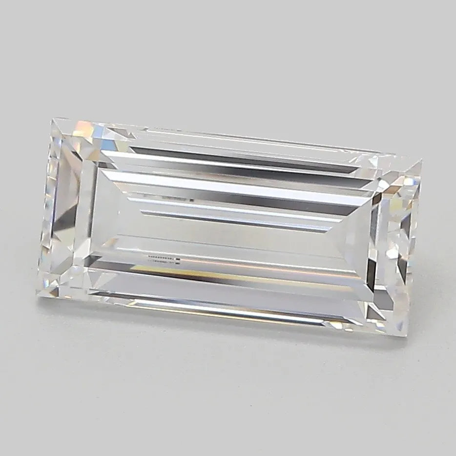 2.06ct Baguette Lab Grown Diamond (Colour E, Clarity VVS1, IGI Certified)