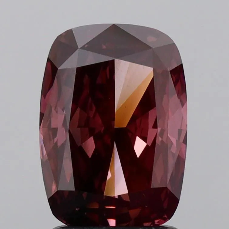 2.06ct Cushion modified Lab Grown Diamond (Colour Fancy Deep Pink, Clarity VVS2, IGI Certified)