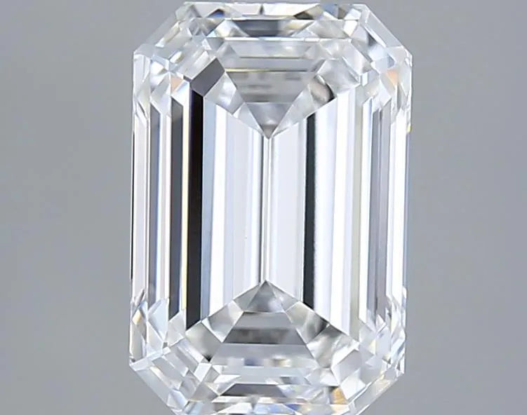 2.06ct Emerald Lab Grown Diamond (Colour E, Clarity VVS1, IGI Certified)