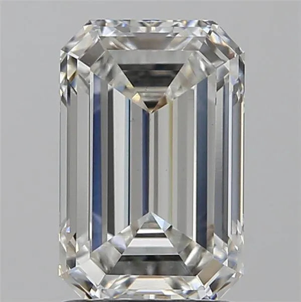 2.06ct Emerald Lab Grown Diamond (Colour F, Clarity VVS2, IGI Certified)