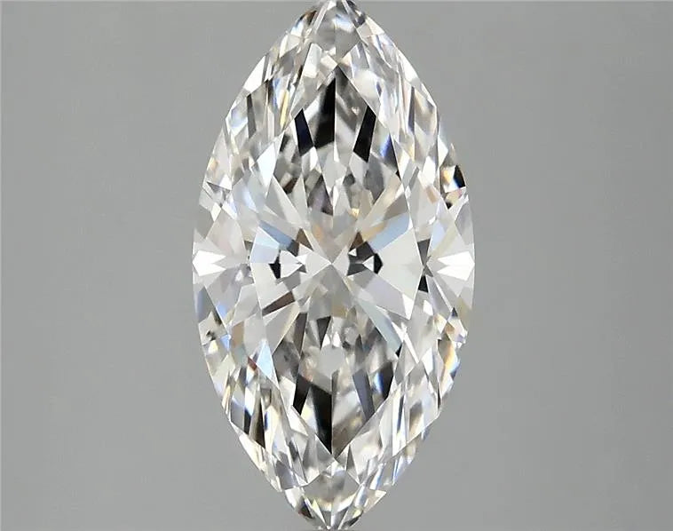 2.06ct Marquise Lab Grown Diamond (Colour G, Clarity VVS2, IGI Certified)