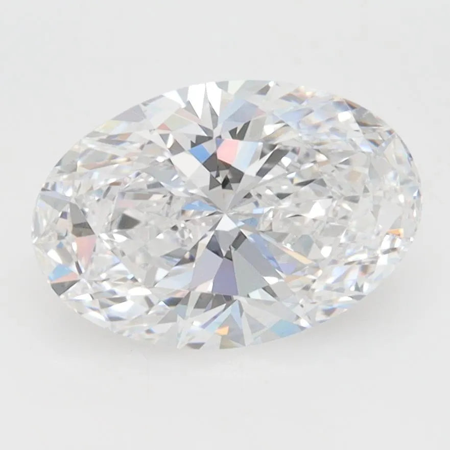 2.06ct Oval Lab Grown Diamond (Colour D, Clarity VS1, GIA Certified)