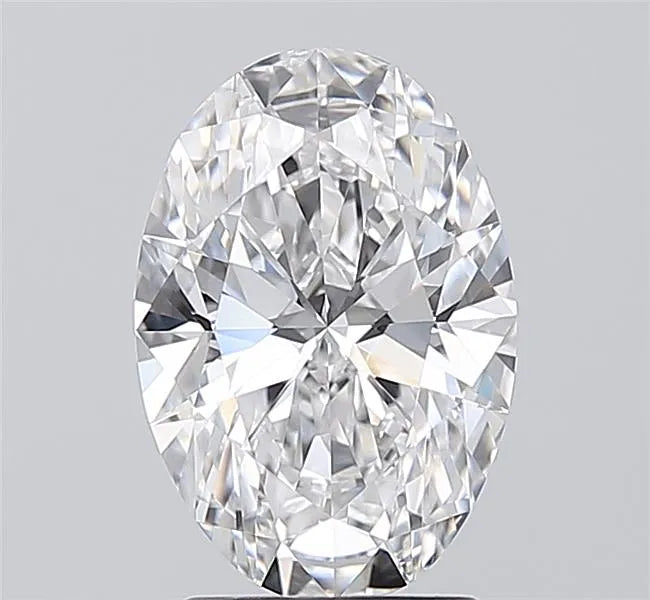 2.06ct Oval Lab Grown Diamond (Colour D, Clarity VVS2, IGI Certified)