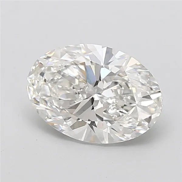 2.06ct Oval Lab Grown Diamond (Colour F, Clarity VVS2, IGI Certified)