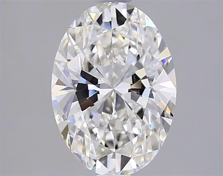 2.06ct Oval Lab Grown Diamond (Colour G, Clarity VVS2, IGI Certified)
