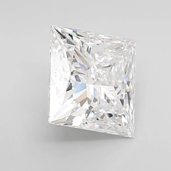2.06ct Princess Lab Grown Diamond (Colour D, Clarity IF, Cut EX, IGI Certified)