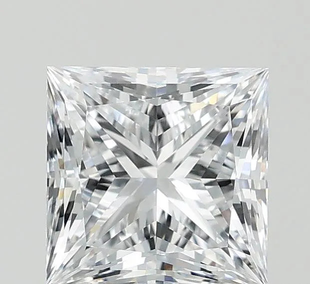 2.06ct Princess Lab Grown Diamond (Colour E, Clarity IF, IGI Certified)