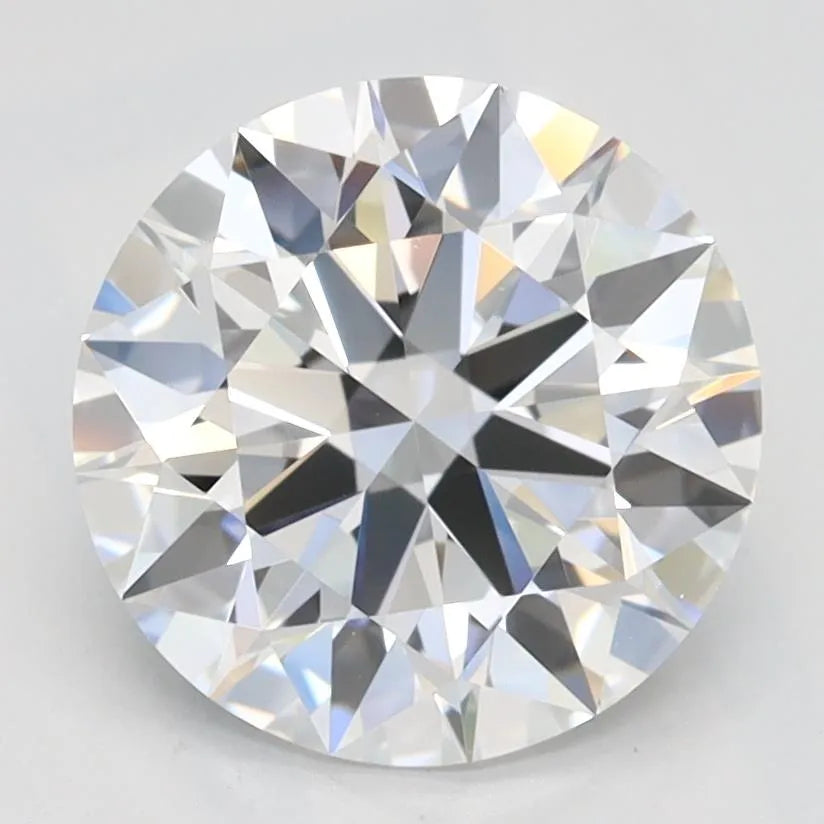 2.06ct Round Lab Grown Diamond (Colour D, Clarity VVS1, Cut ID, IGI Certified)