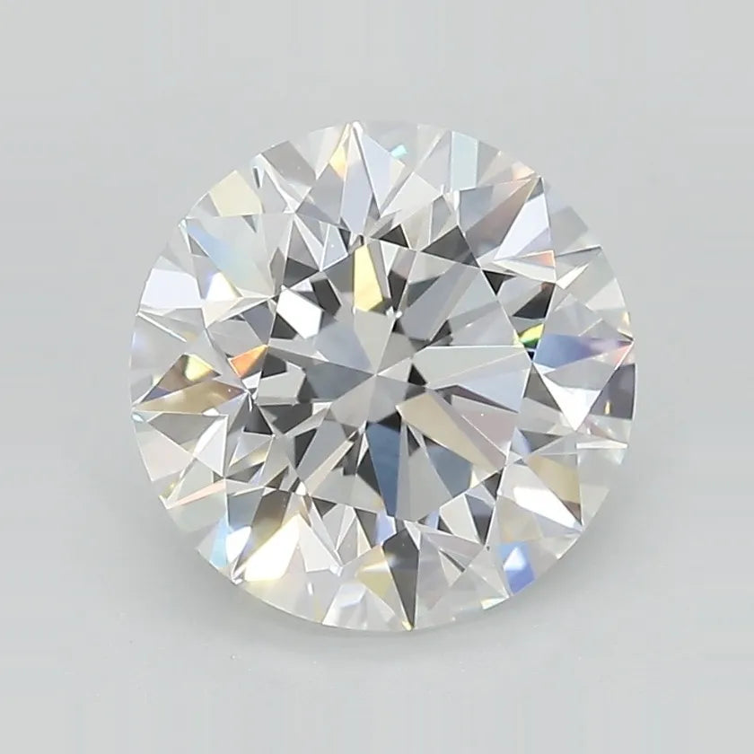 2.06ct Round Lab Grown Diamond (Colour E, Clarity VVS2, Cut EX, IGI Certified)