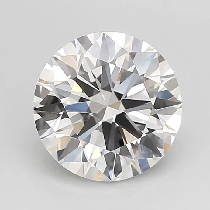 2.06ct Round Lab Grown Diamond (Colour E, Clarity VVS2, Cut ID, IGI Certified)