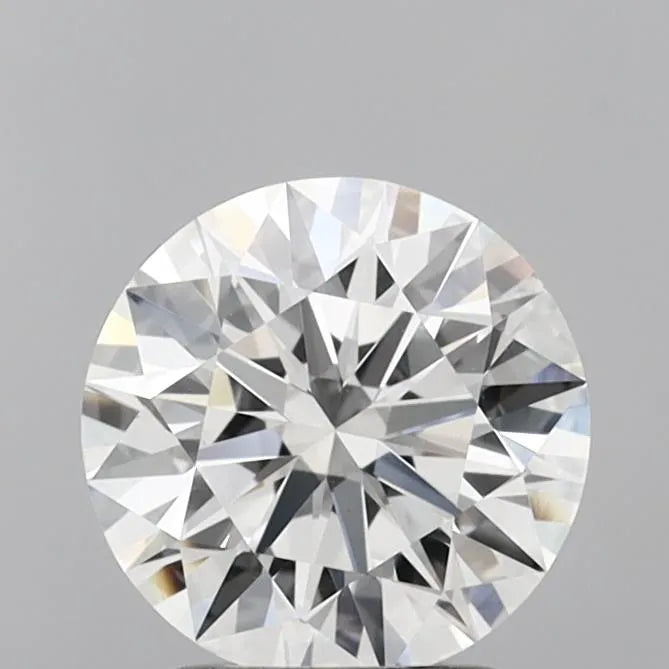 2.06ct Round Lab Grown Diamond (Colour F, Clarity VVS2, Cut ID, IGI Certified)