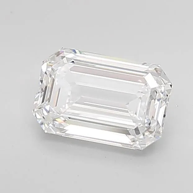 2.07ct Emerald Lab Grown Diamond (Colour D, Clarity IF, IGI Certified)