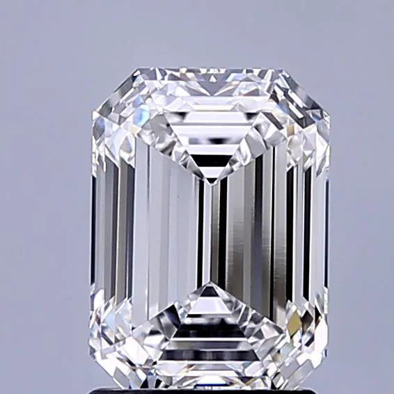 2.07ct Emerald Lab Grown Diamond (Colour D, Clarity VVS1, IGI Certified)