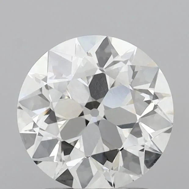2.07ct European cut Lab Grown Diamond (Colour E, Clarity VVS2, IGI Certified)