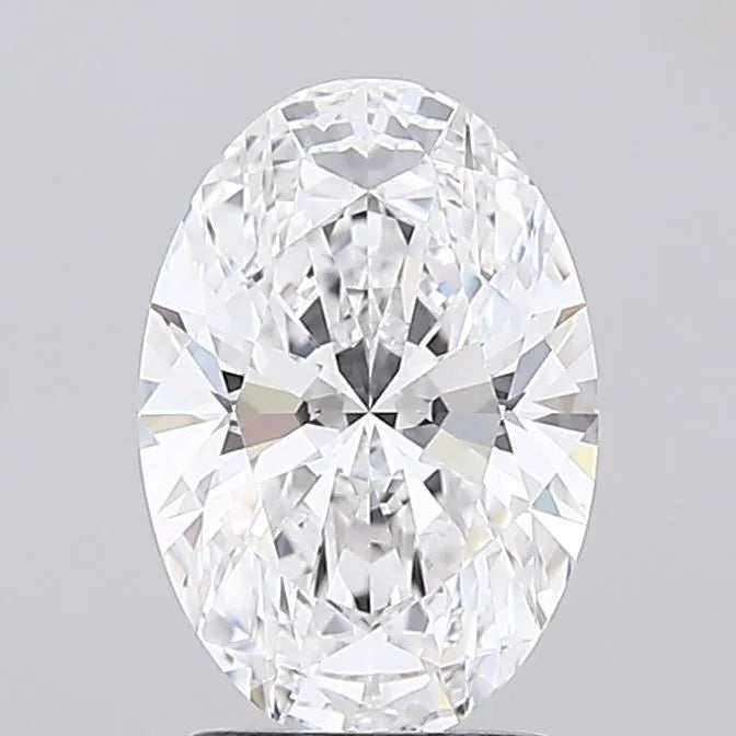 2.07ct Oval Lab Grown Diamond (Colour D, Clarity FL, Cut EX, IGI Certified)