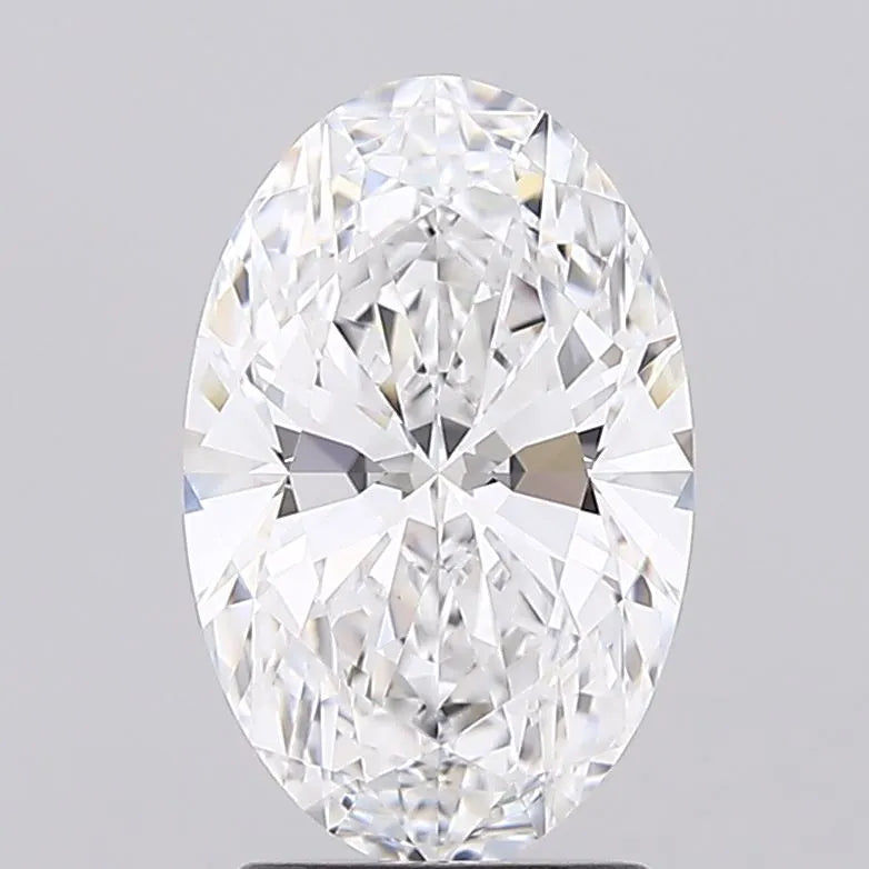 2.07ct Oval Lab Grown Diamond (Colour D, Clarity VVS1, IGI Certified)