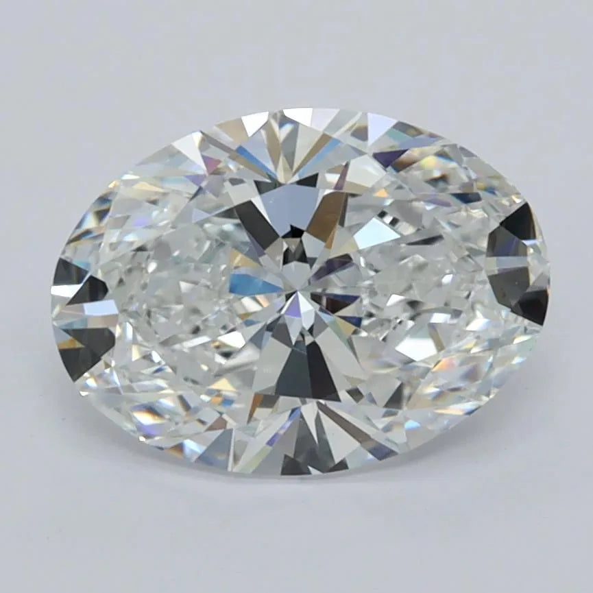 2.07ct Oval Lab Grown Diamond (Colour D, Clarity VVS1, IGI Certified)