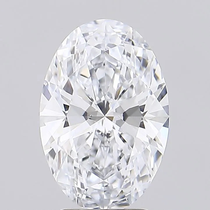 2.07ct Oval Lab Grown Diamond (Colour E, Clarity IF, IGI Certified)