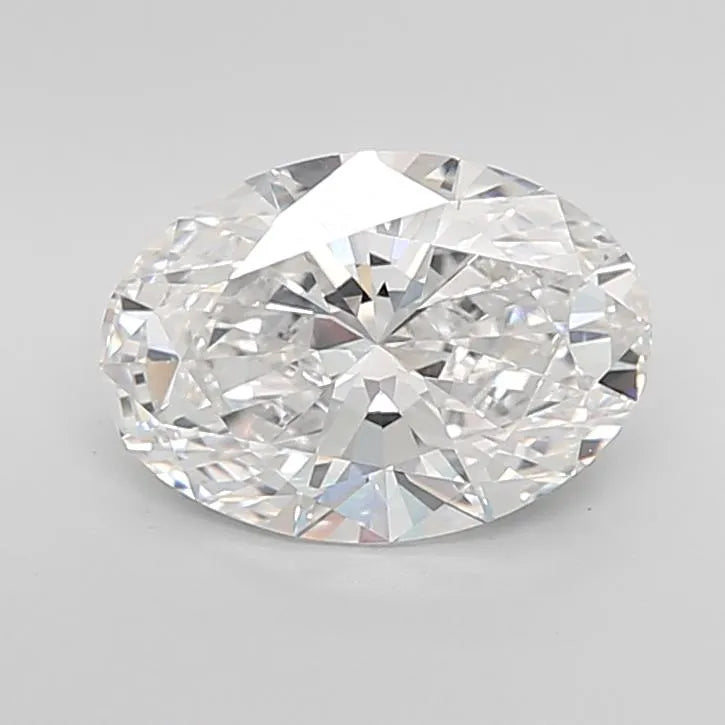 2.07ct Oval Lab Grown Diamond (Colour E, Clarity VVS2, IGI Certified)