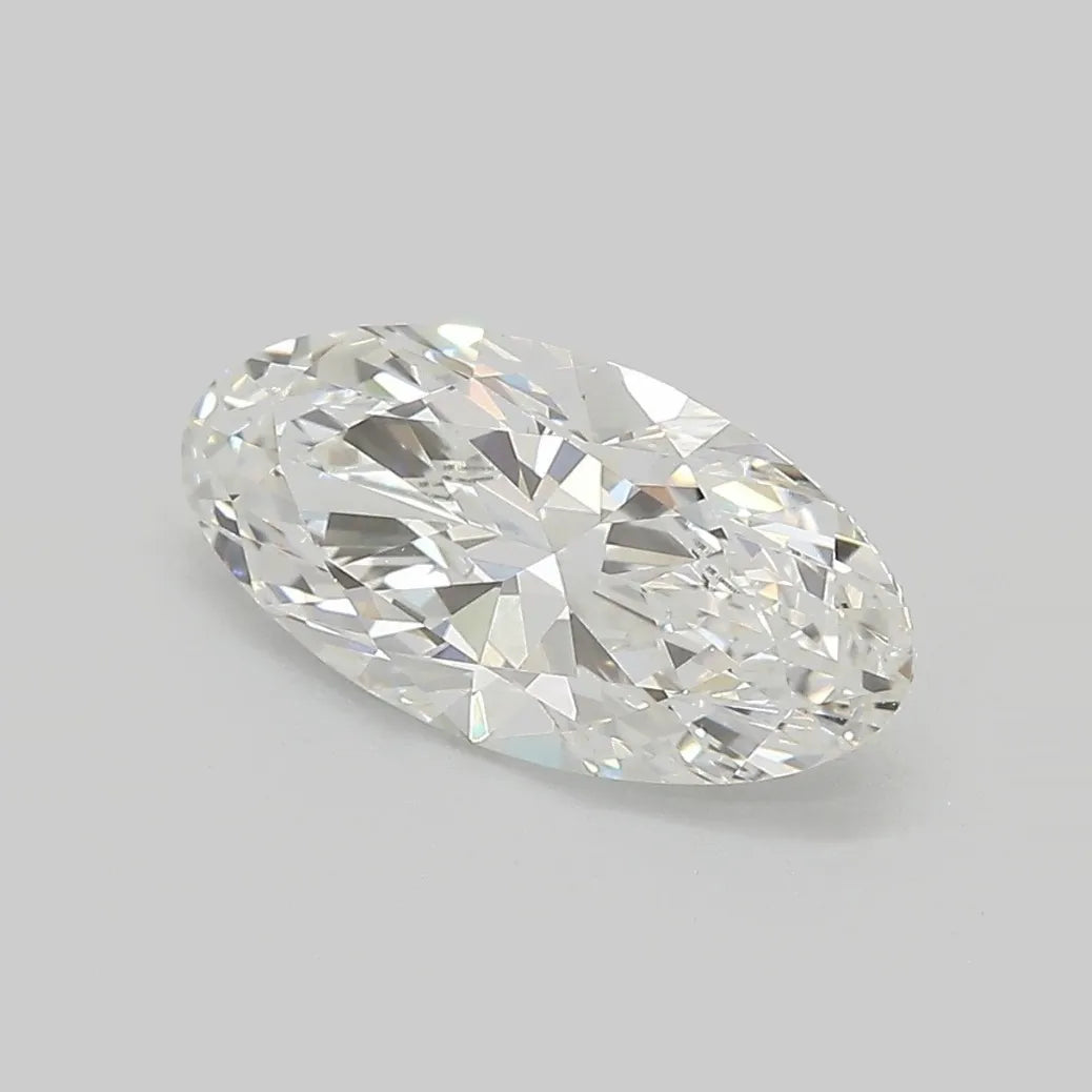 2.07ct Oval Lab Grown Diamond (Colour F, Clarity VVS2, IGI Certified)