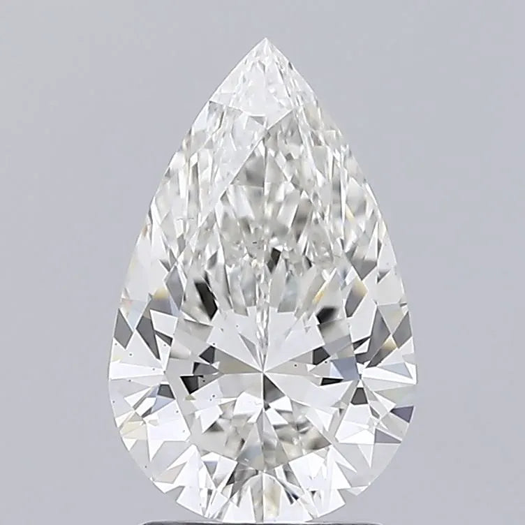 2.07ct Pear Lab Grown Diamond (Colour G, Clarity VS2, IGI Certified)