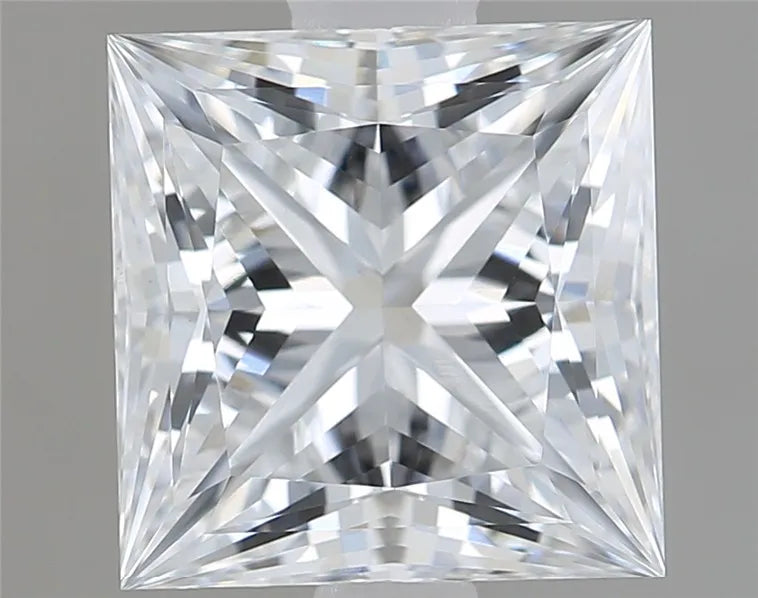 2.07ct Princess Lab Grown Diamond (Colour D, Clarity VVS2, IGI Certified)