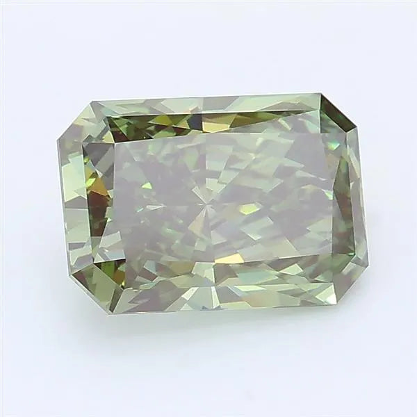 2.07ct Radiant Lab Grown Diamond (Colour Fancy Vivid Green, Clarity VVS2, IGI Certified)