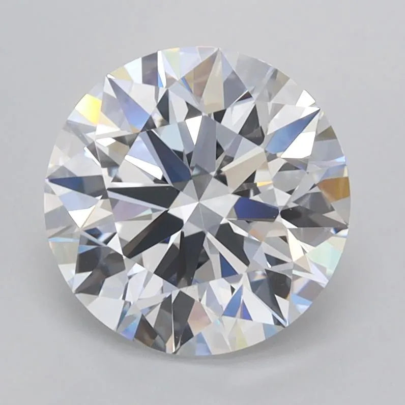 2.07ct Round Lab Grown Diamond (Colour D, Clarity VVS2, Cut ID, IGI Certified)