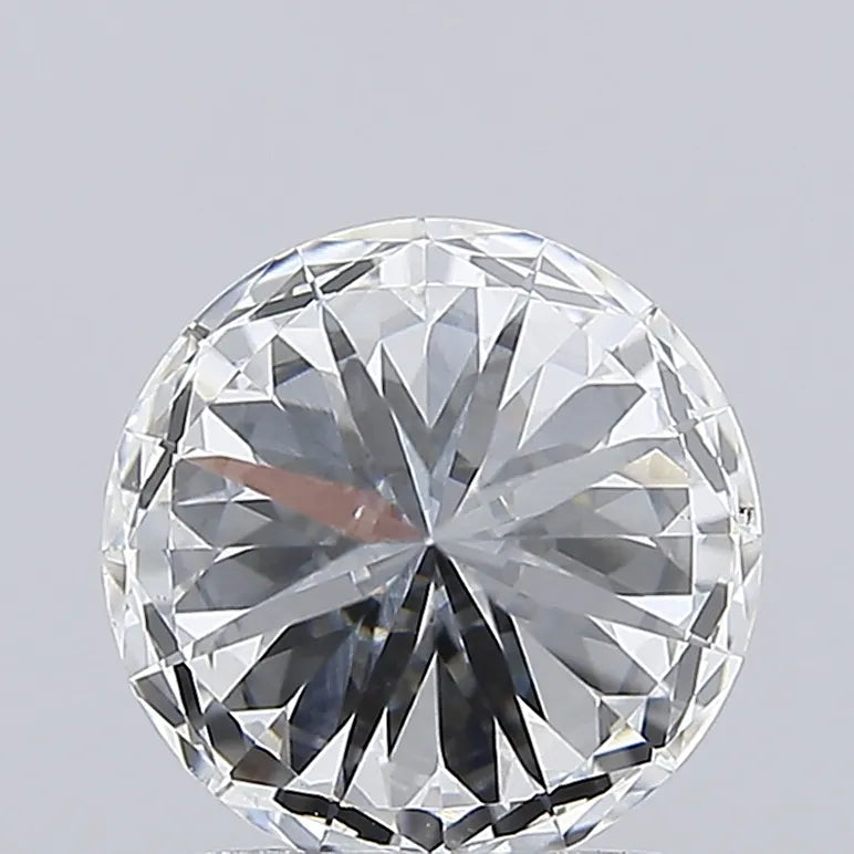 2.07ct Round Lab Grown Diamond (Colour F, Clarity VVS1, Cut EX, IGI Certified)