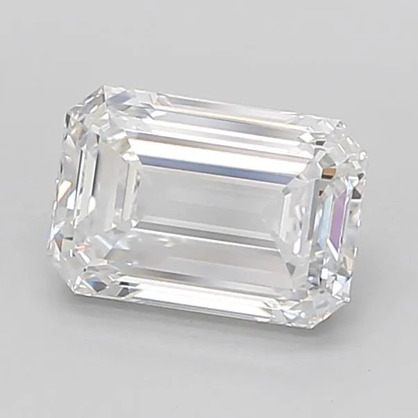 2.08ct Emerald Lab Grown Diamond (Colour D, Clarity IF, IGI Certified)