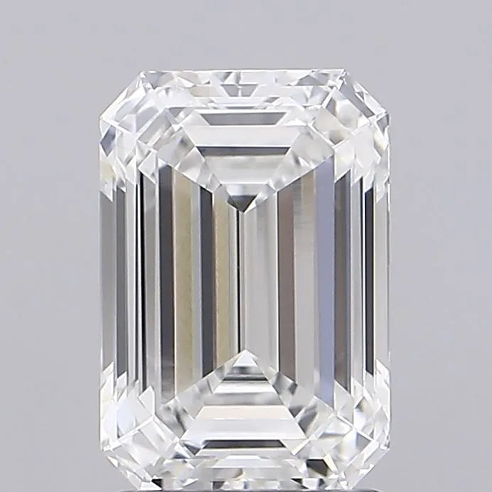 2.08ct Emerald Lab Grown Diamond (Colour E, Clarity IF, IGI Certified)