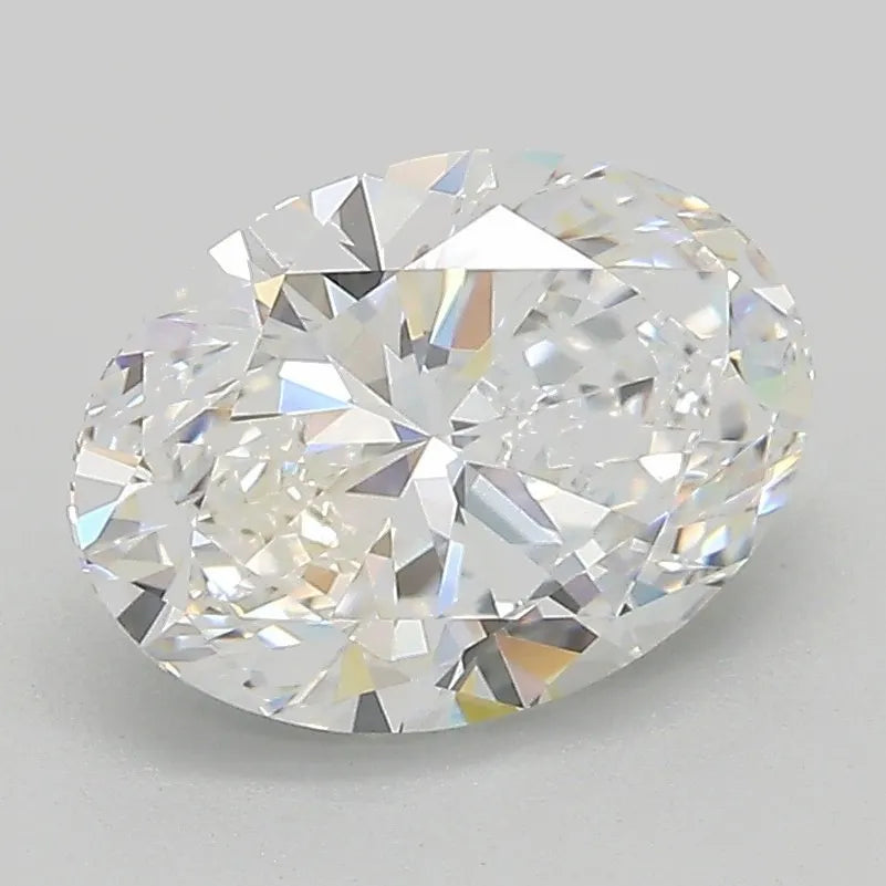 2.08ct Oval Lab Grown Diamond (Colour D, Clarity VVS2, IGI Certified)