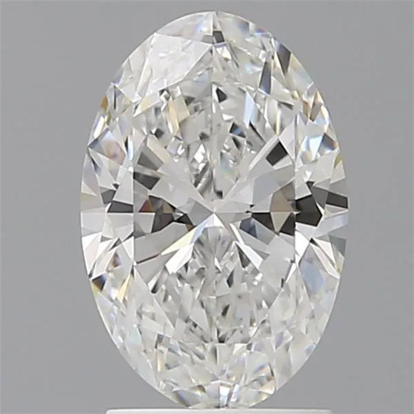 2.08ct Oval Lab Grown Diamond (Colour E, Clarity VVS2, IGI Certified)