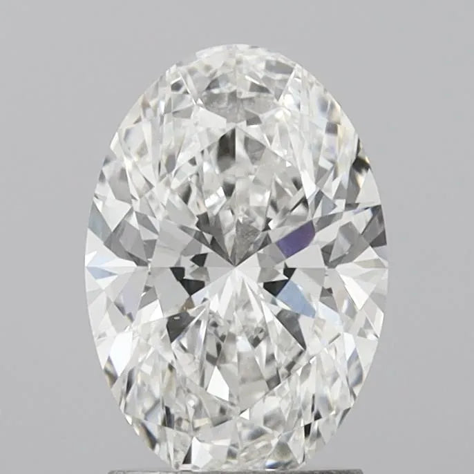 2.08ct Oval Lab Grown Diamond (Colour E, Clarity VVS2, IGI Certified)
