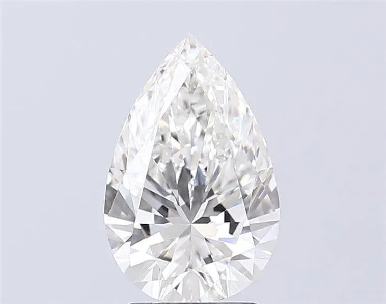 2.08ct Pear Lab Grown Diamond (Colour G, Clarity VVS2, IGI Certified)