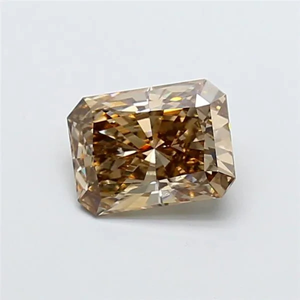 2.08ct Radiant Lab Grown Diamond (Colour Fancy Brown, Clarity VS1, IGI Certified)