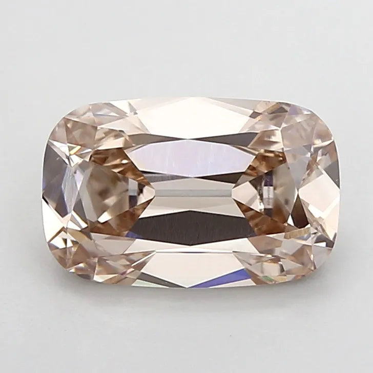 2.09ct Cushion Lab Grown Diamond (Colour Very Light Brown, Clarity VS1, IGI Certified)